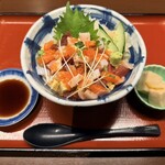 静の里 - 「バラチラシ丼」1,650円税込み♫