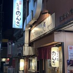 もつ焼 のんき - 綾瀬駅西口から徒歩2分ほどです