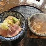 麺の道 あをによし - 鶏魚介つけ麺