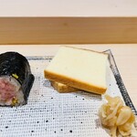 すし宮川 - 卵焼き