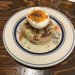 立川ビアホール - 燻製ポテサラ