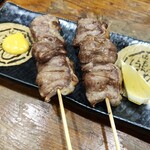 串ひで - 豚タン(塩)