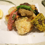 和菜屋 宴 - 野菜しんじょう揚げ