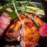 GRINHOUSE Daily dining - 肉ミスト シェフおまかせ3種盛 3,850円