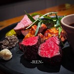 GRINHOUSE Daily dining - 肉ミスト シェフおまかせ3種盛 3,850円