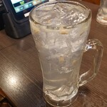 居酒屋 もぢょい有限会社 - 生レモンサワー(大)　599円