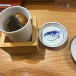 すし花一寿美 - ヒレ酒