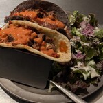 ブルー エントランス キッチン - 