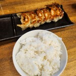 拉麺エルボー - 餃子セット