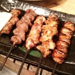とりあえず吾平 - 串焼き盛り合わせ