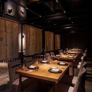 最大16名様までの半個室完備