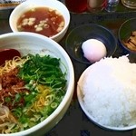 めだかタンタン - 2015.1.18 ゴールデンセット大盛スープ付き