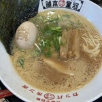 河童ラーメン本舗 - 料理写真:河童ラーメンあっさり 味玉付き