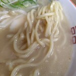 武蔵屋食堂 - 麺の感じ