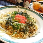 グリル オアゾ - 明太子のパスタ680円 安い(*≧∀≦*)