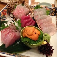 季寄せ料理 暖歩 - 刺し身五点盛り