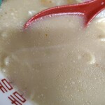 武蔵屋食堂 - スープの感じ