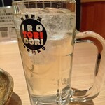 炭火と串焼きと肴 原価酒場 イロ鶏ドリ - ウイスキーハイボール