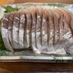 角上魚類 - 鯵のお刺身