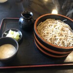 草笛 上田店 - ざる蕎麦にクルミダレ　クルミダレは¥300くらいです。