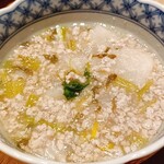 九州屋 - 蕪の鶏そぼろ餡掛け