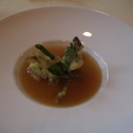 レストラン 桂姫 - 春野菜のコンソメスープ