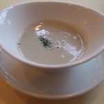 レストラン 桂姫 - ごぼうのポタージュスープ
