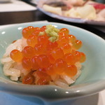 鮨 福原 - 【再訪10】イクラのミニ丼
