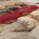 鮨 福原 - 【再訪10】本日の握り２　カワハギ美味しかったですっ！