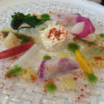 ジャルダン - 鱈のブランダードと季節の野菜