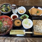手打ちそばうどん 葉月 - 葉月膳1390円抜