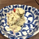 CHOYTTO CONCEPT - わさびといぶりがっこのポテサラ：380円