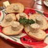 クランベリー - カニ味噌バターのカナッペ