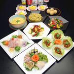 飛天散華 - 料理写真:春　万葉コース