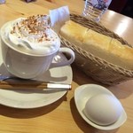 Komeda Kohi Ten - シナモンウィーン（￥５２０）＆モーニングセット