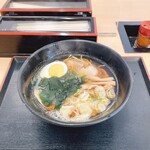 ゆで太郎 - ラーメン、580円。