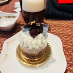 THE HOTEL SANRAKU KANAZAWA - カフェタイム　フォレノワール（アルコール入り）と黒ビール