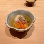 鮨 安吉 - 宇部赤貝・いろは島牡蠣