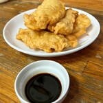 魚屋直営食堂　魚まる - うちなー天ぷら(白身魚、イカ)