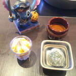 ゆず庵 - 食べ放題 贅沢コース ＆ シャカシャカフライドポテト（バター醤油味） ＆ アイスコーヒー氷抜き