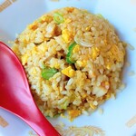 麺処 田ぶし 湘南台店 - 2026年2月12日(木)   半炒飯 380円  ふっくらパラパラ炒飯です。