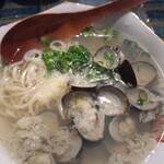 天ぷらとおでん こがちゃん - あさりラーメン！