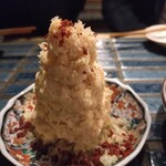 天ぷらとおでん こがちゃん - タワー型ポテサラ