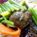 めだかタンタン - １月18日 レバ炒め