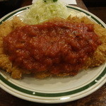 かつれつ四谷たけだ - 【NEW】大きなチキンカツ・サルサソース