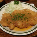 かつれつ四谷たけだ - 【NEW】大きなチキンカツ・おろしポン酢