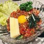 炭焼工房 朱雀門 - ユッケの味付け好き♡ʾʾ