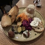 ユニオンサンドヤード - 前菜の盛り合わせ