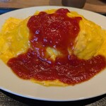 野郎めし - オムライス、アップ