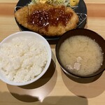 とんかつ 朱鞠 - 